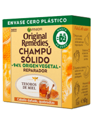 Champú solido Tesoros de Miel - Original Remedies